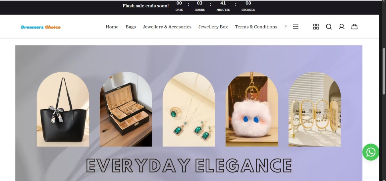 E-commerce store